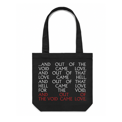 ...And Out Of The Void Came Love // Tote & T-Shirt Bundle w/ Digital Download